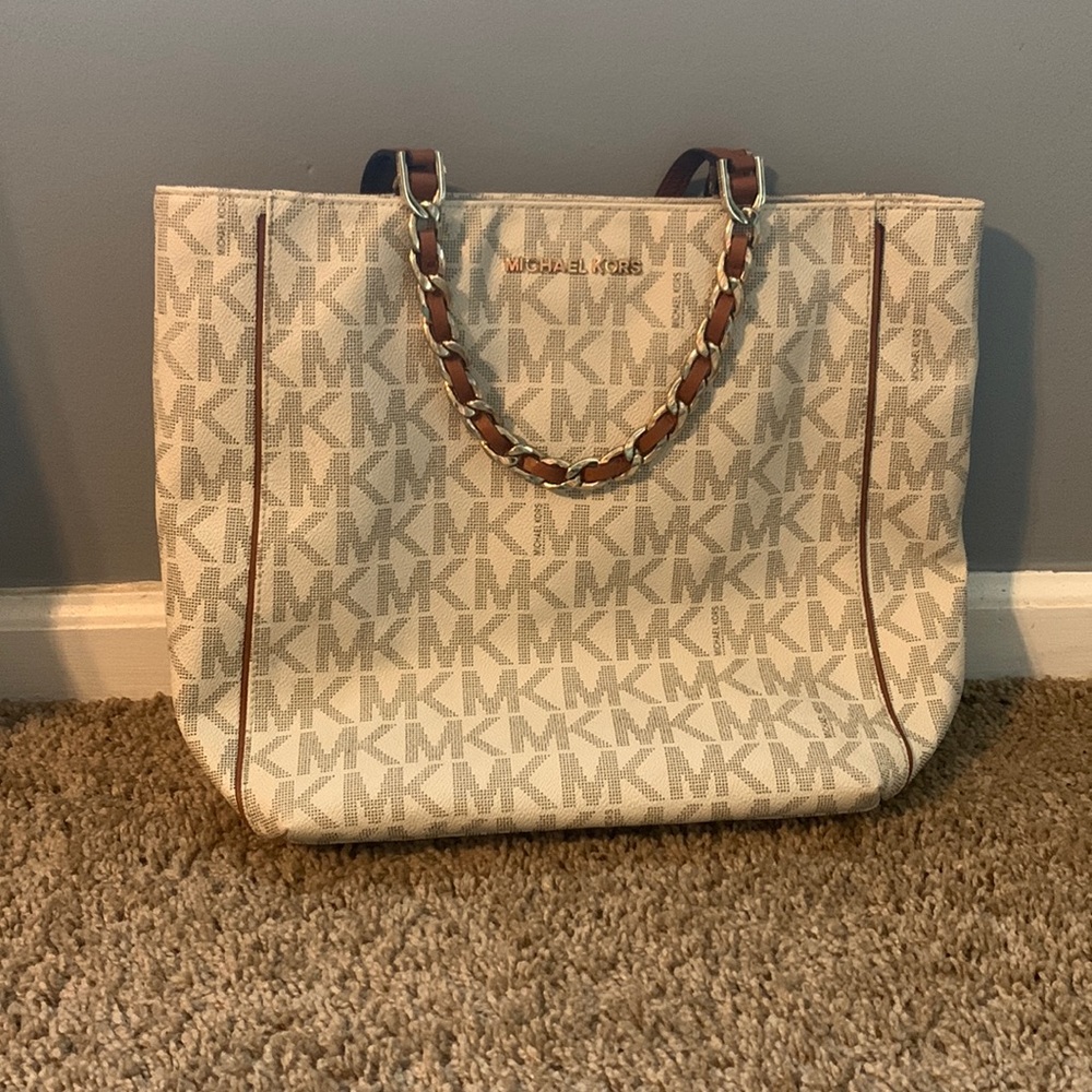 Micheal Kors purse | MK print purse | great fall bag